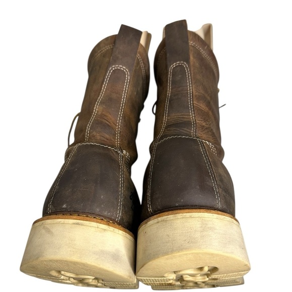 Thorogood men brown boot size 13, pre-owned main image 8